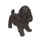 GDFStudio Messiah Outdoor Cocker Spaniel Dog Garden Statue Brown Finish